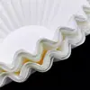 Papel de filtro de café comercial con forma de pastel, forma de cesta, forma de cuenco 200/80, bolsa de filtro de papel para máquina de café para tarta de huevo