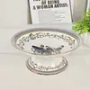 Conjunto de Café de Luxo Estilo Europeu Série H Ouge, Pratos de Jantar Estilo Ocidental, Canecas, Louças Domésticas de Porcelana Óssea Atacado
