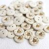 15/20/25mm DIY Madera con Amor Botones de Madera Con Amor Corazón Abeja Botones para Coser a Mano