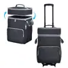 Mala Trolley Portátil Nova Personalizada de Fábrica Mais Vendida Transfronteiriça Bolsa Térmica Multifuncional Grande Capacidade Mala Trolley Portátil