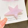 Pinza para el cabello de estrella amarilla para mujer, linda horquilla de dopamina de verano, clip para flequillo lateral, 2023, nuevo, pequeño, accesorio para el cabello