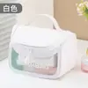 Bolsa de Higiene Pessoal Transparente à Prova d'Água Ins Bolsa Satchel de PU Bolsa de Cosméticos Multifuncional Bolsa Satchel de Grande Capacidade à Prova d'Água Bolsa de Cosméticos