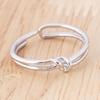 Colección 37 Anillo Femenino Diseño Nicho Moda Personalizado Lujo Ligero Alta Gama Estilo Cool Anillo para Dedo Índice Brazalete Abierto