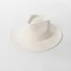 Sombrero Jazz de Ala Plana Nuevo de Otoño e Invierno Europeo y Americano, Sombrero de Lana de Color Sólido Elegante y Sencillo, Sombrero Cálido y a Prueba de Viento para Exteriores