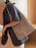 Bolso de Punto Moderno, Bolso de Playa Versátil Calado, Bolso de Mano de Nicho, Bolso Tote de Gran Capacidad, Transfronterizo para Mujeres