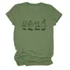 Camiseta Blanca de Manga Corta Estilo Americano Dulce y Picante con Temática de Gatos, Ajuste Delgado de Verano