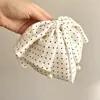 Clip de Nuevo Estilo Otoño e Invierno con Estampado de Lunares, Pinza para Cola de Caballo con Lazo de Estampado de Leopardo de Alta Gama, Pinza para el Cabello en la Parte Posterior de la Cabeza, Pinza de Tiburón