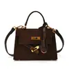 Bolso de Mano con Textura de Cocodrilo Bolso Kelly para Mujer 2026 Nuevo Otoño Invierno Moda Tendencia Coreana Bolso Cuadrado Pequeño Versátil ins Bolso Cruzado