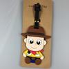 Etiqueta de Equipaje de Andy de Tres Ojos de Toy Story de Dibujos Animados, Bolsa de Identificación para Transporte de Equipaje, Adornos Colgantes Pequeños