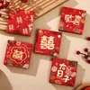 Envelopes Vermelhos para Jogo de Bloqueio de Porta de Casamento, Pequenas Bolsas de Envelope Vermelho Mini Criativas e Personalizadas de Alta Qualidade