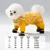 Calça à Prova de Poeira para Cachorros de Inverno com Cobertura Completa nas Quatro Patas, Quente e à Prova de Sujeira para Cães Pequenos, Roupa para Cães de Estimação para Passear no Outono e Inverno