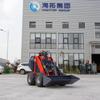 Cargador compacto de orugas para exportación de fábrica, pertenece principalmente a cargadores agrícolas, trituración de ingeniería, relleno de zanjas, carga y descarga de tierra plana.