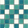 Azulejos de Pared de Cerámica Mosaico Verde Oscuro Retro para Cocina, Comedor, Baño, Lavabo, Piscina