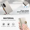 Funda Adecuada para Teléfono Samsung Zfold8 con Portatarjetas, Cartera, Soporte para Zfold7, Cubierta Plegable, Estilo Coreano, Funda Protectora Duo para Apple