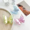 YHJ Acessórios de Cabelo Novo Sentido de Alta Qualidade Diamante Borboleta Dupla Pérola Grampo de Cabelo Disco de Cabelo Presilha de Tubarão Grampo para Meio Rabo Presilha de Pegar
