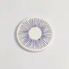 Posavasos Absorbente Redondo Estilo Japonés, Posavasos Duro de Tierra de Diatomeas Aislante de Calor, Salvamanteles de Escritorio, Posavasos Anti-quemaduras para Mesa de Comedor, Posavasos para Taza de Té de Oficina