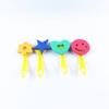 Material de Pintura Infantil para Jardim de Infância Pincel de Esponja em Forma de Cogumelo Pincel DIY Esponja Carimbo de Espuma Ferramenta de Grafite