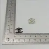 Novo Pingente Chanel Duplo C Prata Letra Inglesa Árabe Pingente DIY Colar Pulseira Acessórios de Joias