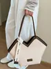 Bolsa Feminina Grande Capacidade Transfronteiriça Yuezizhi 2026 Nova Bolsa de Ombro/Axila Trançada Bolsa Tote de Alta Qualidade para o Dia a Dia