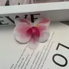 Cabeza de Flor Phalaenopsis Flor Artificial Accesorios de Pared de Flores Material Floral Arreglo de Boda Pared de Flores Arreglo Floral Hecho a Mano DIY Pasador Tocado de Flor