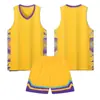 Conjunto de uniforme de basquete de verão para meninos e alunos do ensino fundamental acampamento de treinamento grupo de competição compra em grupo jersey vermelho infantil estampado de secagem rápida respirável