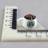 Xícara de Café Miniatura Xícara de Chá com Leite Food Play Garrafinha Acessórios de Resina Casa de Bonecas DIY Mini Enfeites de Supermercado Material