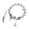 Pulsera de Ópalo Mariposa para Mujer de Nicho de Lujo Ligero de Alta Gama con Cuentas de Cristal al por Mayor Colgante Accesorios Yiwu Nuevo