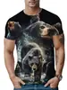 2026 Nueva Camiseta Impresa en 3D para Hombre de Amazon AliExpress, Manga Corta, Casual, Patrón Divertido de Frutas, Corte Holgado