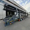 Exportado para a Rússia, Semirreboque Multifuncional de 3 Eixos para Contêineres com Posições de 17,8m e Braço Mantis para Transporte de Veículos