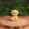 Nuevo Talla en Madera de Ciprés de Acantilado Animales del Zodiaco Chino Juguete Portátil Artículo de Mano Animal de Madera Maciza Lindo Chino Adorno Pequeño de Escritorio