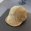 Marca Americana Retro Tendência Boné de Baseball Moda Versátil Aba Curta Proteção Solar Casual ao Ar Livre Proteção Solar Chapéu Macio Bordado para Homens