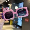 Gafas de Sol de Silicona para Niños con Forma de Dinosaurio para Niños y Niñas, Lentes Polarizadas que No Lastiman los Ojos, Gafas de Sol para Proteger del Sol Infantiles, Lindas