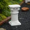 Vaso Romano Estilo Europeu com Pernas Altas para Jardim, Pátio, Varanda, Vila, Vaso de Flores Grande para Jardinagem Externa Tendência