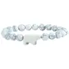 Artículo Popular Transfronterizo: Pulsera elástica de Tortuga, Elefante, Tiburón con Cuentas de Piedra Natural Pulsera de Piedra Animal