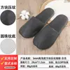 Pantuflas Desechables de Hotel, Engrosadas y Antideslizantes, para Casas de Huéspedes, Habitaciones de Hotel, Salones de Belleza, Venta al por Mayor de Fábrica, Logo Personalizado