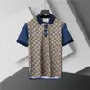 Transfronterizo [Versión Correcta] 26 Camisa Polo de Verano para Hombre de Negocios Estilo Nuevo con Cuello Campana y Mangas Cortas, Estilo Europeo y Americano, Alternativa de Comercio Exterior