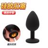 Plug Anal de Silicone Diamante Anal para Homens e Mulheres, Desenvolvimento Anal para Meninas, Decoração Garra de Gato, Brinquedos Sexuais de Treino para Adultos