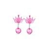 Acessórios Bela Adormecida Aurora Rosa Coroa de Sereia Bolsa Colar Conjunto Acessórios Princesa Rosa Dropshipping