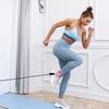 Fivela de tornozelo de fitness pórtico Tampa do pé Treinador de força de perna Resistência Corda elástica Treinamento de quadril Acessórios de treinamento de perna Tensão