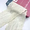 Encaje Perforado Calado Ropa de Encaje Bordado Accesorios DIY Anillo de Intestino Grueso Zapatos y Sombreros Hechos a Mano Accesorios para la Cabeza