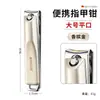 Set de Cortauñas de Acero Inoxidable del Fabricante para Uso en Casa, Cortauñas Cuadrado Individual, Tijeras para Uñas Anguladas Grandes, Herramienta de Manicura