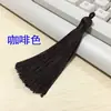 Borla Flecos Exquisito Nudo Chino Tipo Corto Gordito Estilo Antiguo Anillo de Tirar Colgante Borla Marcador de Libros Colgante Pequeña Decoración Accesorios Materiales