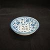 Nuevo Color Bajo Esmalte 2023 526 Flor Salud Vajilla Porcelana Azul y Blanca Bol para Cena Plato para Verduras Apto para Microondas