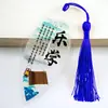 Marcapáginas de Nervadura de Hoja para Estudiantes, Inspirador, Garantizado para Aprobar Exámenes, Marcapáginas de Hoja DIY, Estilo Chino, Regalo Creativo para Exámenes de Ingreso a Secundaria y Universidad