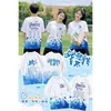 Camisetas de uniforme escolar com logo estampado, camisetas culturais, roupas para alunos do ensino fundamental II, ensino médio e ensino fundamental, uniformes de equipe, camisetas de manga curta para eventos esportivos, presentes de formatura