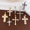 Colgante Transfronterizo Europeo y Americano Ins Personalizado Cruz DIY Accesorios de Joyería Hip-Hop Punk Retro Versátil Accesorios Más Vendidos
