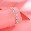 Pulsera de Plata Esterlina S925 Espigas de Trigo Danza del Viento Ola de Trigo Pulsera Dulce y Gentil para Niña Sentido Avanzado Nicho Minimalista Venta al Mayoreo