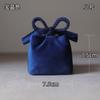 Bolsa de Armazenamento para Viagem para Conjunto de Chá de Tecido Erya Bule Xícara de Chá de Fair Cup Bolsa de Veludo Portátil Conjunto de Chá de Viagem