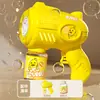 Máquina de Burbujas Famosa en Internet, Varita de Burbujas Portátil para Niños, Pistola de Burbujas Automática para Bodas, Juguete Eléctrico para Hacer Burbujas, Agua para Burbujas