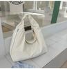 Transfronterizo 2025 Nicho Viajero Casual Tote de Gran Capacidad Bolso Grande para Mujer Ligero Axila Un Hombro Bandolera Bolso Dumpling